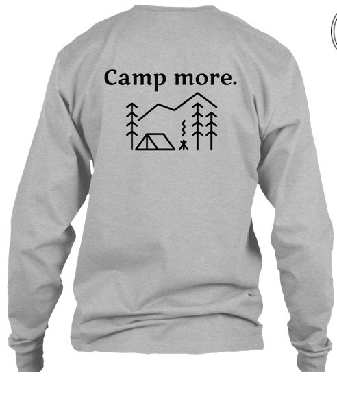 UpNorthClothes's tweet photo. “Camp more” hoodie/long-sleeve/T-shirt is live now! Link in bio! https://t.co/RuAPfDmaEU