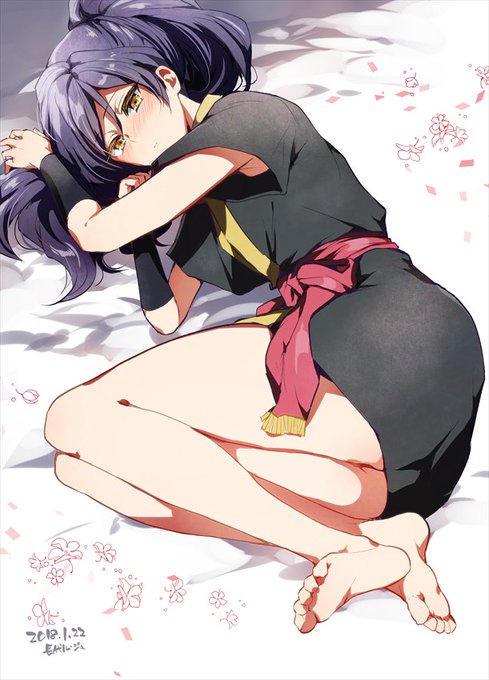 えっちな雑賀ちゃん #城プロ絵 