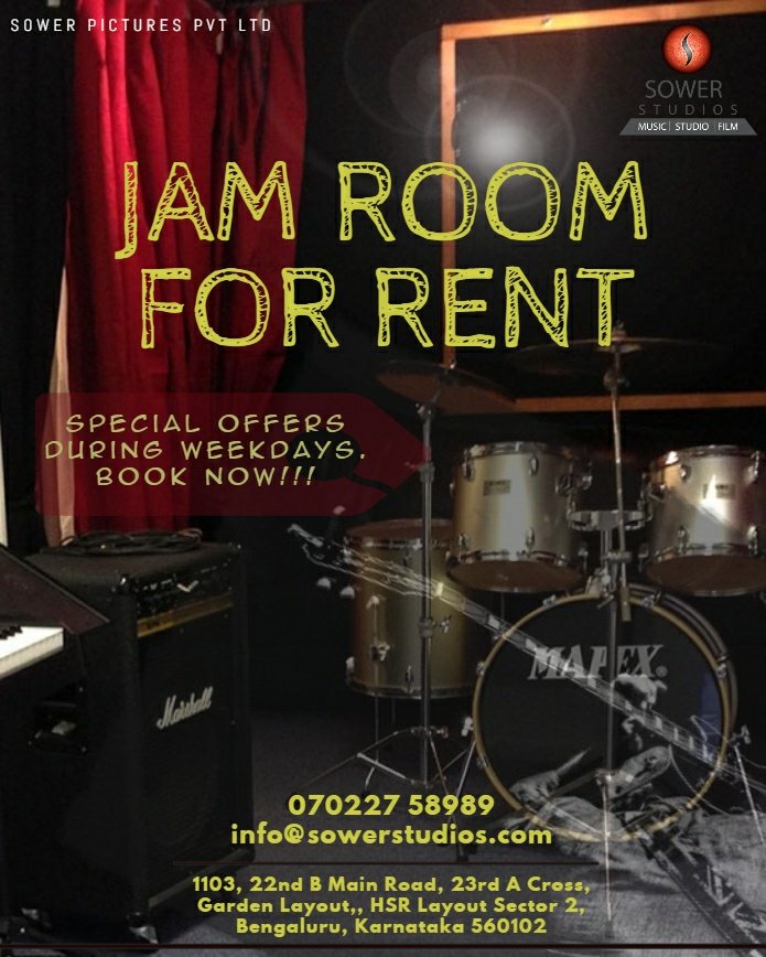 hippie_huduga's tweet photo. We provide #JammingSpace to practice, rehearse and facilities to record songs with high quality #SoundProofing facilities.
Contact us for bookings.
Regards
#Sowerstudios https://t.co/D9Xalky4we