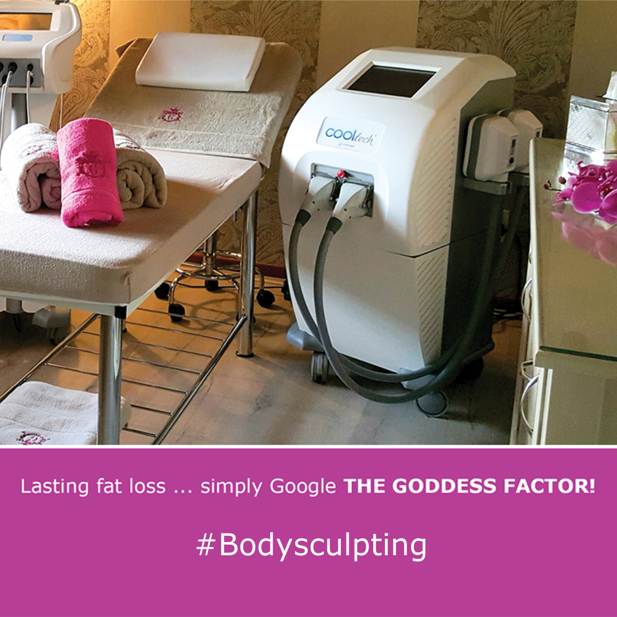 goddess_factor's tweet photo. #Bodysculpting has never been so effortless with Cooltech® Fat Freezing Technology. Loose centimeters and get rid of fat pockets permanently! Find out more email info@thegoddessfactor.co.za https://t.co/8jdicCtej5