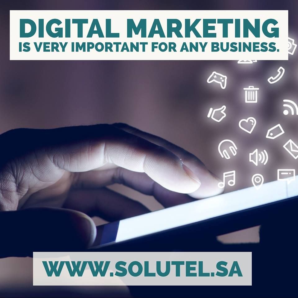 solutelksa's tweet photo. Digital Marketing is very important for any Business. Because Digital Marketing provides you a platform to project your product online using different methods and channels as that of web, social media, direct mail, etc. https://t.co/ynSAdM1ajR #Solutel #SOLUTELKSA https://t.co/fKYjIzJCEQ