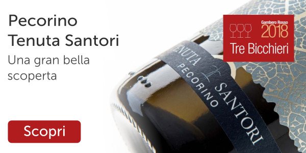 3 bicchieri Gambero Rosso per un bianco al top » Pecorino Santori (-30%) svinando.com/tenuta-santori…