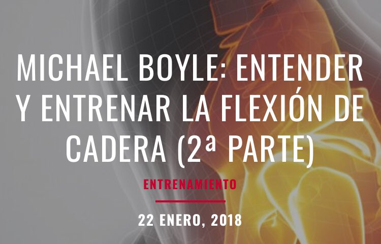entrenador_es's tweet photo. ENTENDER Y ENTRENAR LA FLEXIÓN DE CADERA. La segunda parte del último artículo de @mboyle1959 con las conclusiones finales sobre prevención de lesiones. https://t.co/8WtYLCAjEr https://t.co/CPcqIN04Vn