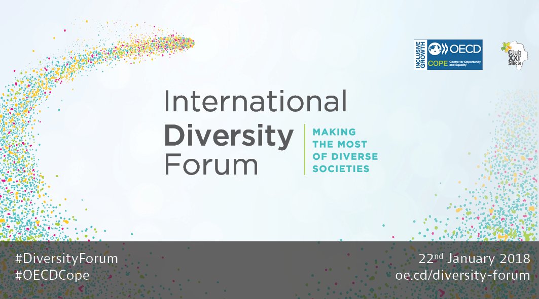 base_tweets's tweet photo. RT @OECD: How can we bring about full economic &amp; social inclusion of diverse groups? The Int'l #Diversity Forum starts now, join the discussion at #DiversityForum &amp; see https://t.co/WkhquGyGsv #OECDCope https://t.co/CBLjApnnUB