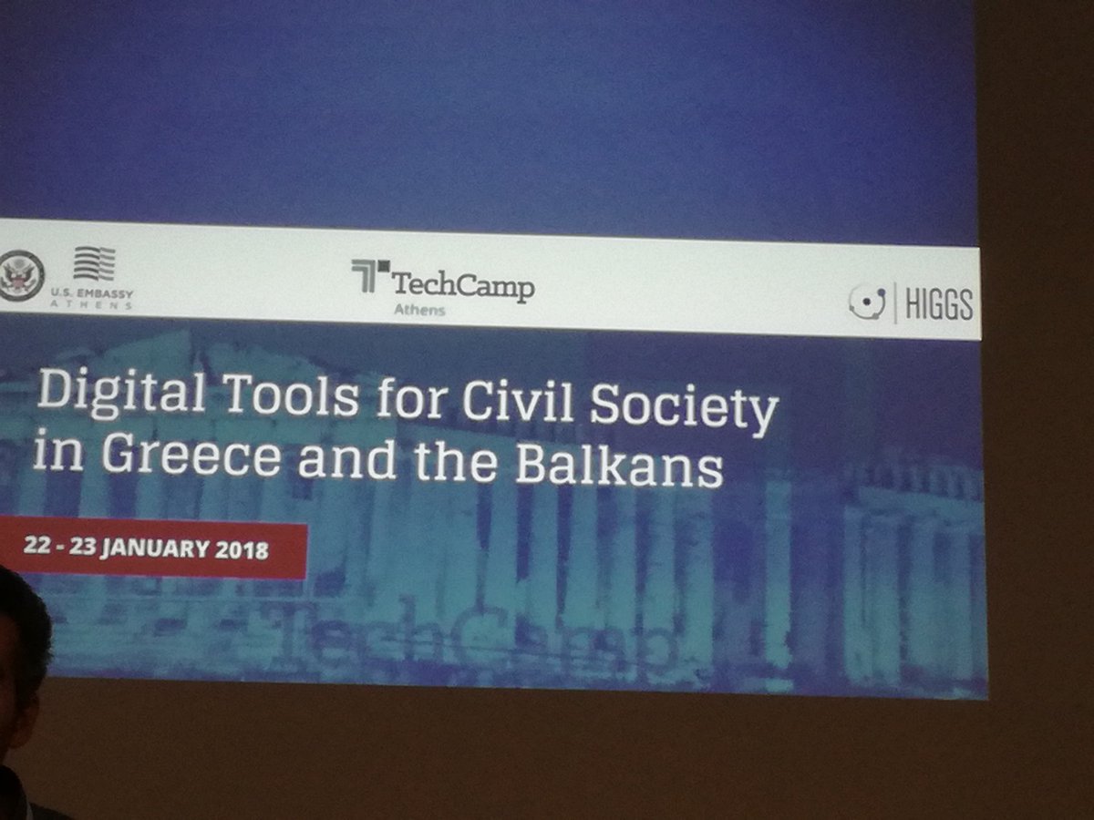 MENIAKOUKOUGIA's tweet photo. Here we go... #TechCampAthens2018
@Higgs @KarkinakiGr https://t.co/JalW22oOgg