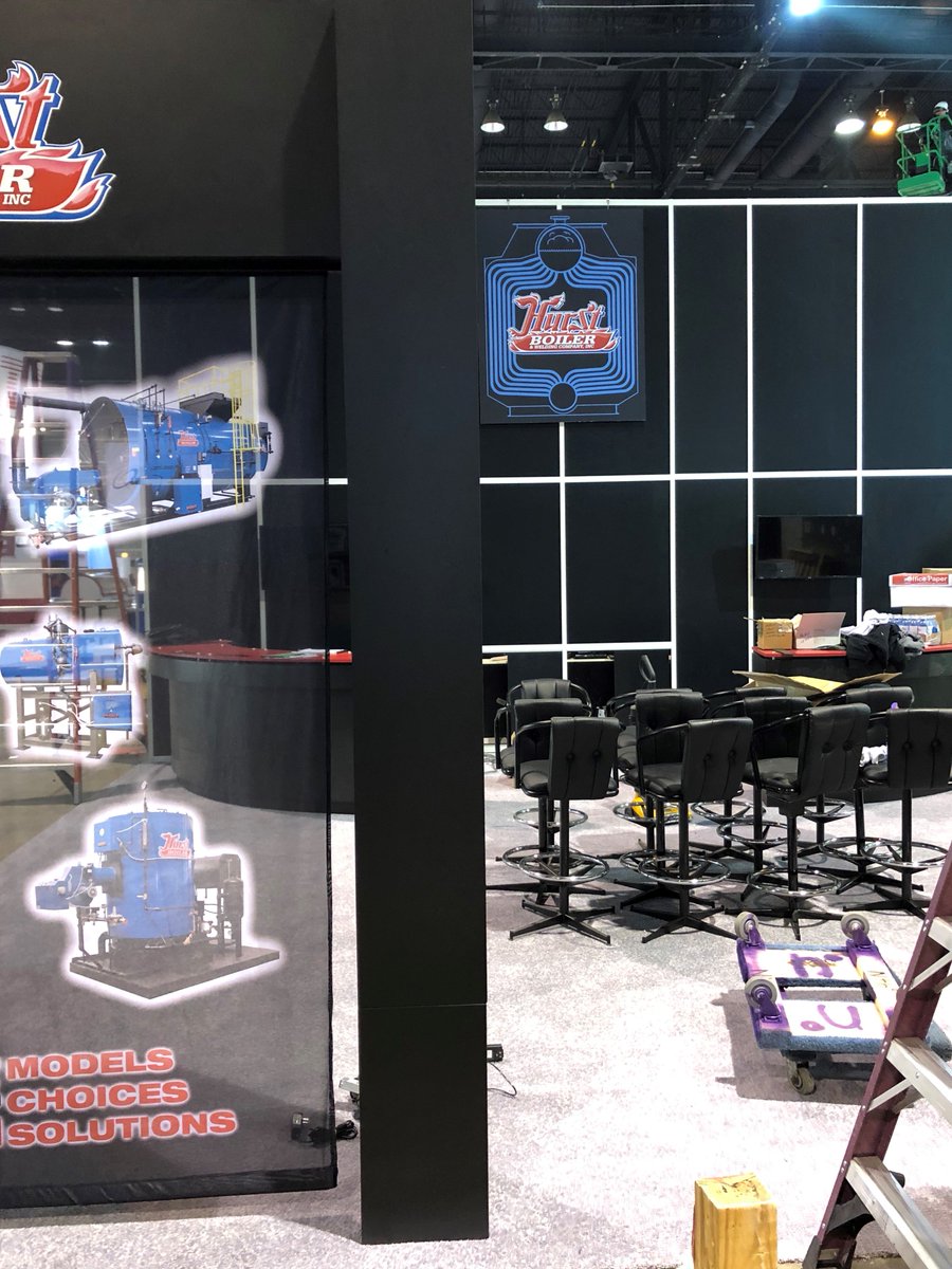 IlMechSales's tweet photo. The @ahrexpo is finally here! @HurstBoilers is getting ready to engage with the #AHR2018 community!  IMS is thrilled to have partners who lead the way in #efficiency and #innovation.  #Boiler #Steam #HVAC https://t.co/yVNwqTX2KD