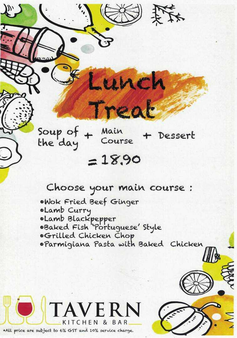 tavernKK's tweet photo. Hi orangkk! Our lunch set will start tomorrow and we're expecting big crowd tomorrow so call/whatsapp us at 0125860093 to book yr table! -BR https://t.co/8kaafKsLXc