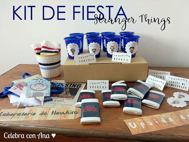 CelebraConAna's tweet photo. Hace algunas semanas, os enseñaba nuestra #strangerthingsparty.... Y a los pocos días comenzasteis a pedirme ayuda para vuestras propias fiestas Stranger Things!!!!.... hoy, comparto con vosotros en mi Blog, el Kit que preparé para la hija de Belén: una … https://t.co/Wvk5SOsmcT https://t.co/gW4eAKkzNy