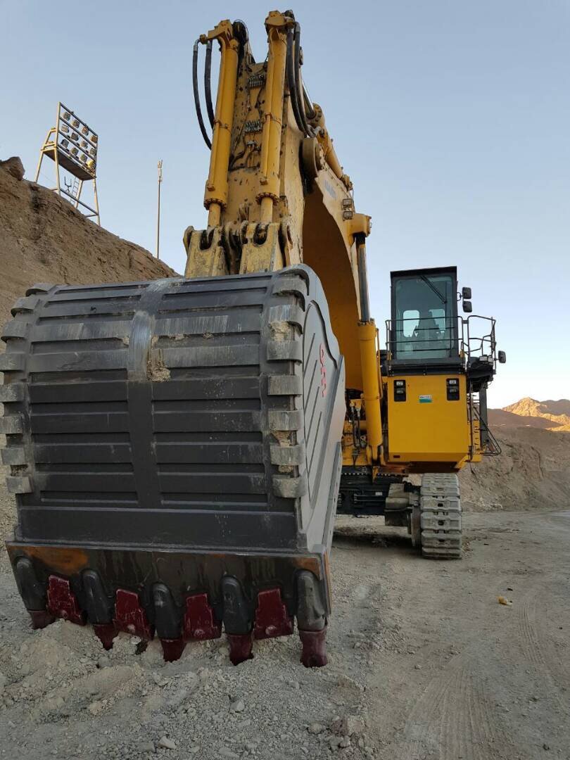 Ommuhendislik Komatsu Pc00 Ekskavator Excavator Agir Hizmet Kaya Kovasi Heavy Duty Rock Bucket 12m3