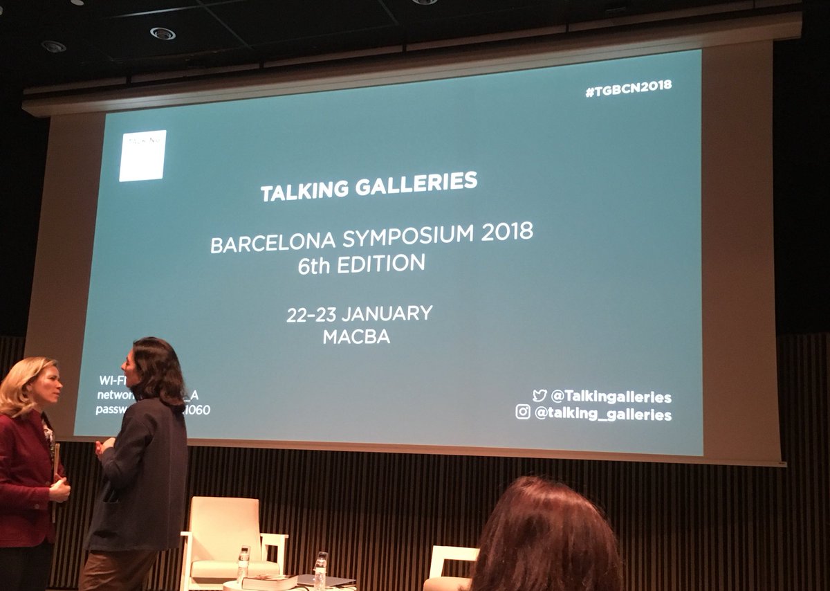 dc3ArtProjects's tweet photo. Day One of first non #artfair vacation in 3 years - @Talkingalleries conference at @MACBA_Barcelona - and already found new books on video art and collecting from @MousseMagazine https://t.co/3qzt6GT6h9