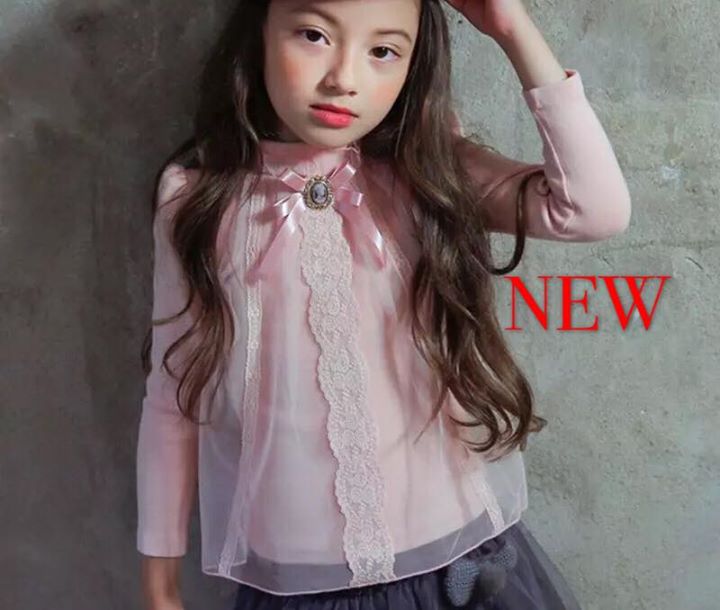 49-5-Lace long-sleeved T-shirt
RM42.00  180g
100【 ... #childclothes
#kidsshop 
#babyclothesforsale #children