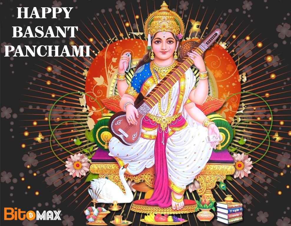 BitomaxOfficial's tweet photo. May You be blessed by Goddess Saraswati &amp; all Your wishes come true. https://t.co/x52RXxAdZj