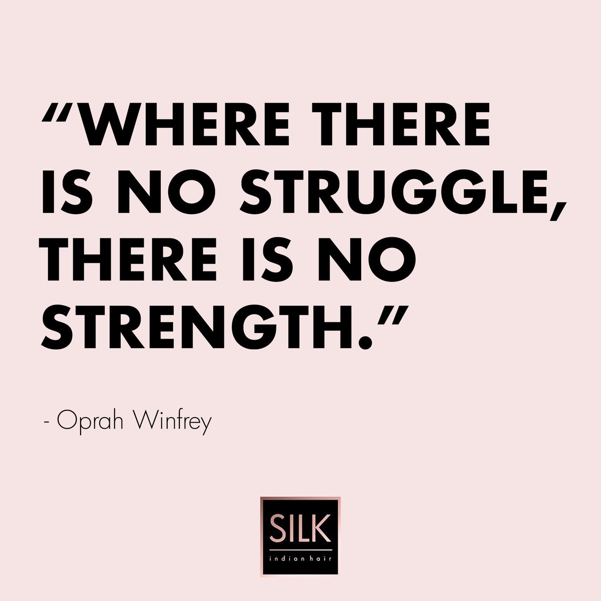 SilkIndianHair's tweet photo. Life is about learning from the tough times. Stay positive and you’ll come out a stronger person! 💪 #mondaymotivation https://t.co/XFrnopfwpF