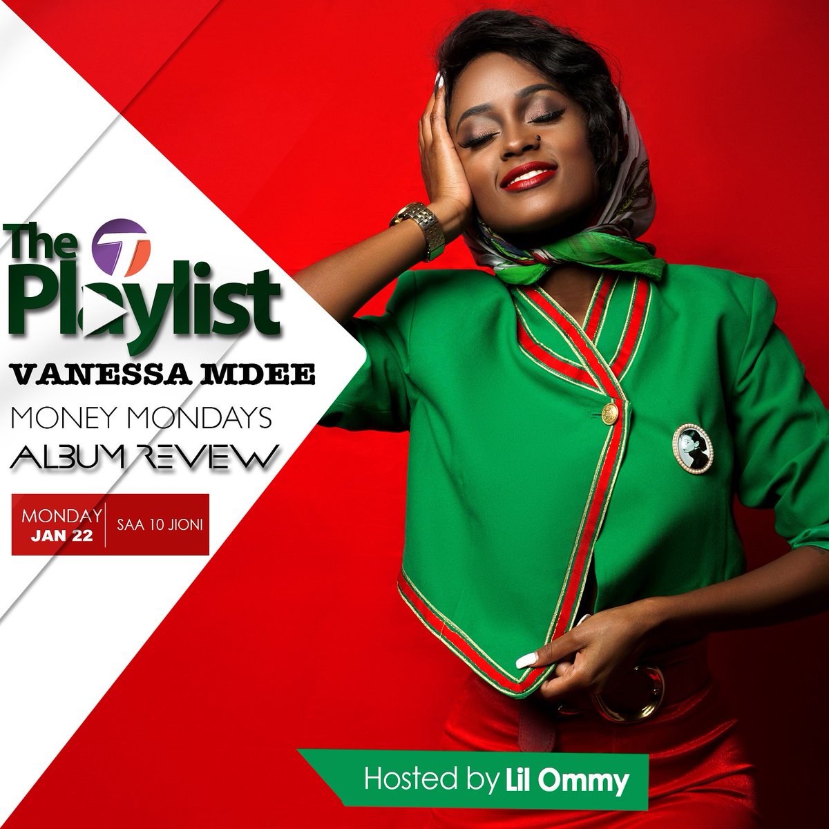 LilOmmy's tweet photo. Jumatatu ya Mkwanja💰leo anashuka Cash Madame @VanessaMdee kureview album yake ya MONEY MONDAYS exclusive kwenye THE PLAY▶LIST tune @timesfmtz 🎧 kuanzia Saa 10 jioni 📻 #thePlaylistAlbumReview  #MoneyMondaysAlbumReview #thePlaylist #theMvP #MoneyMondays https://t.co/Z4etauYUB1