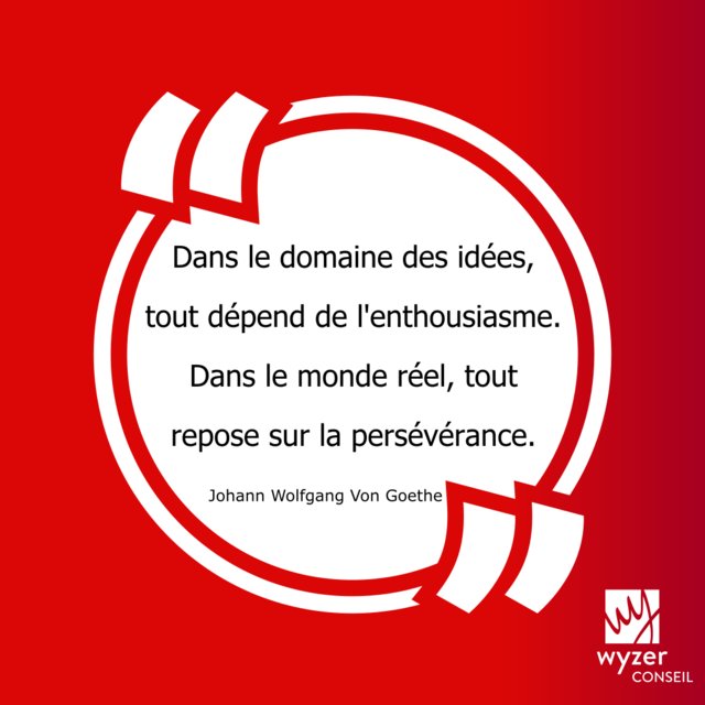 wyzer_conseil's tweet photo. #Citation

"Dans le domaine des idées, tout dépend de l'enthousiasme. Dans le monde réel, tout repose sur la #persévérance." 💪

Johann Wolfgang Von Goethe

#stratégie #businessquote #entreprenariat https://t.co/T76oF6mXlx