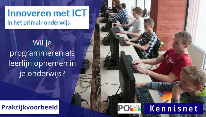 Op zoek naar een manier om programmeren als leerlijn op te nemen in je onderwijs? Lees snel verder: kn.nu/9ljxw