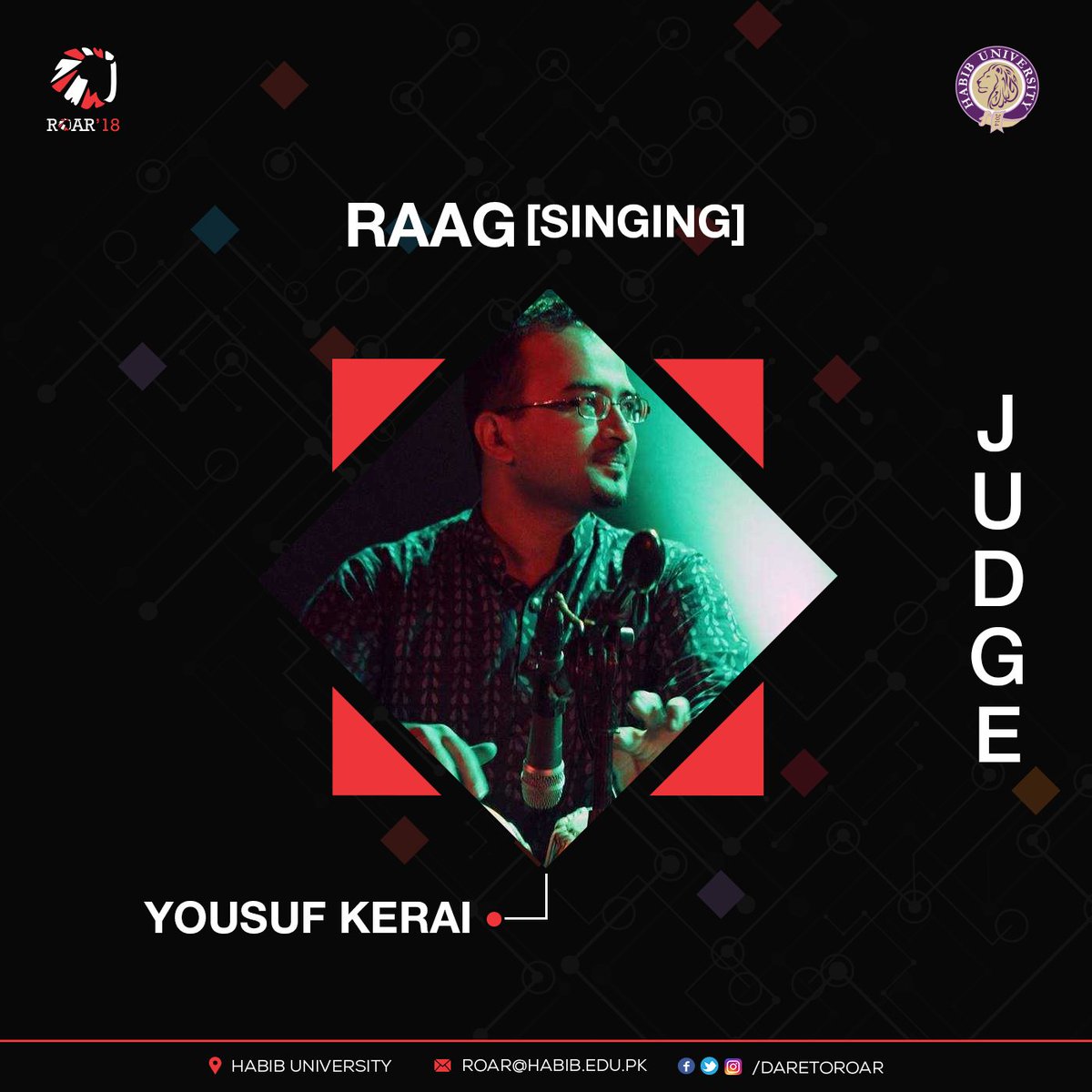 DareToRoar's tweet photo. Our honorable judges for Raag!
Register NOW: https://t.co/XVlKC6Y2Ry https://t.co/EUDGcwMSRJ