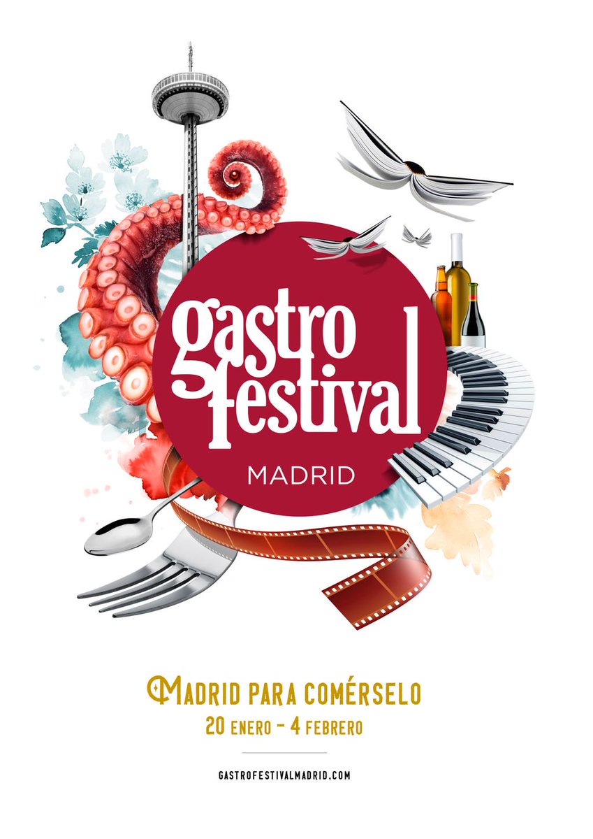 Llega @Gastrofestival a #CondeDuque con #GastroCultura: la sección cultural donde la gastronomía se traduce en una variedad de disciplinas artísticas interpretando el mundo culinario y vinícola desde distintas perspectivas sensoriales y emocionales bit.ly/2mYQgaN