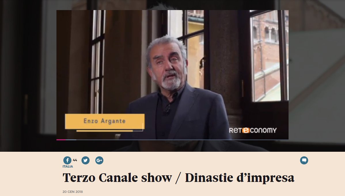 #TerzoCanaleShow  Dinastie d’impresa 
Dall'<a href="/Unicatt/">Università Cattolica</a>  Enzo Argante incontra le Imprese di Famiglia stream24.ilsole24ore.com/video/notizie/…