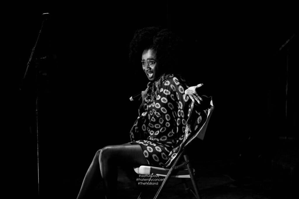adomaa_music's tweet photo. Ever the drama queen 😂 #FRAternityConcert 🙌🏾 https://t.co/dieZ8O0okY