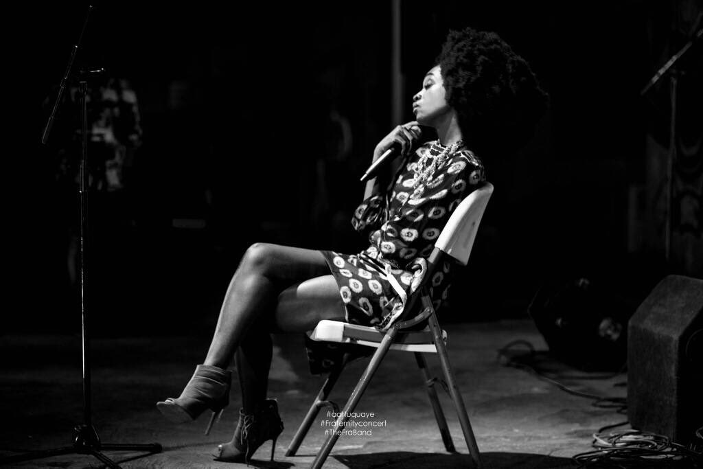 adomaa_music's tweet photo. Ever the drama queen 😂 #FRAternityConcert 🙌🏾 https://t.co/dieZ8O0okY