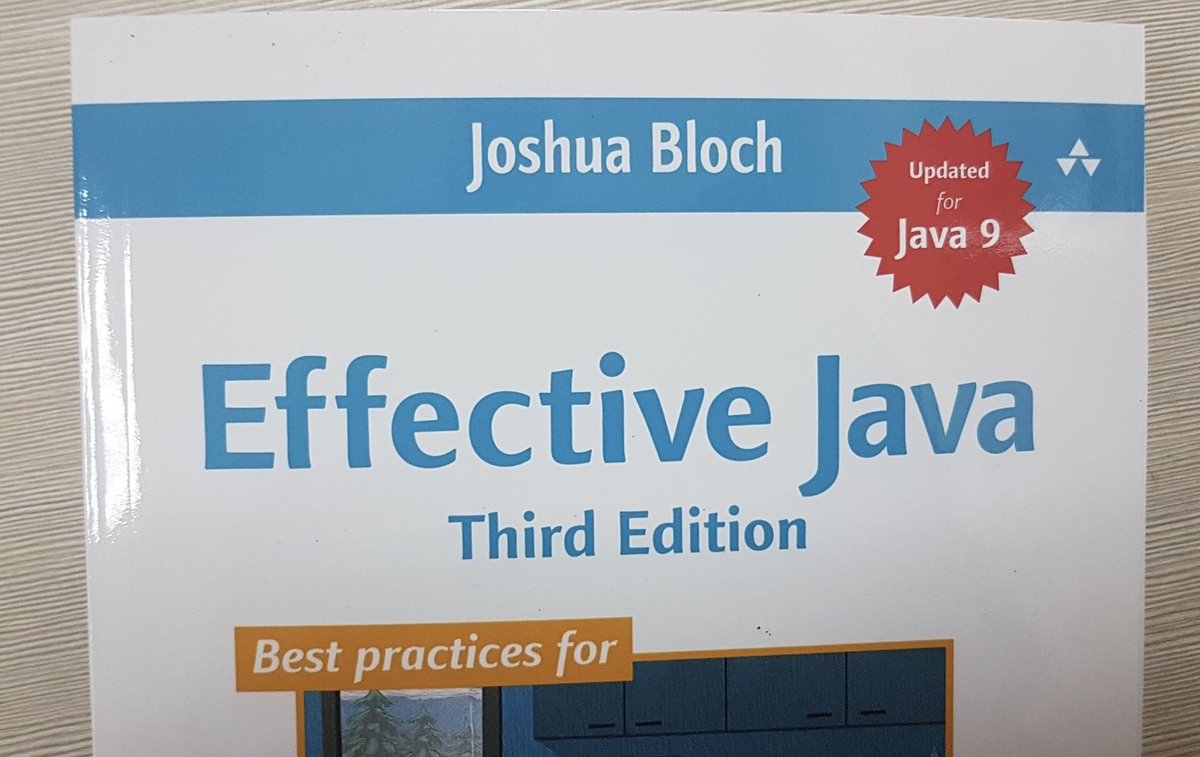 23derevo's tweet image. Astrologers proclaim the week of #EffectiveJava, 3rd Edition.