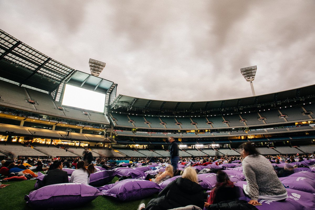 WhatsOnMelb's tweet photo. Fancy a film in one of Melbourne’s most iconic locations? For two nights only, you can grace the hallowed turf of the MCG for a cinematic experience under the stars. https://t.co/EAWdvsOCFz https://t.co/hr88Miv8rh
