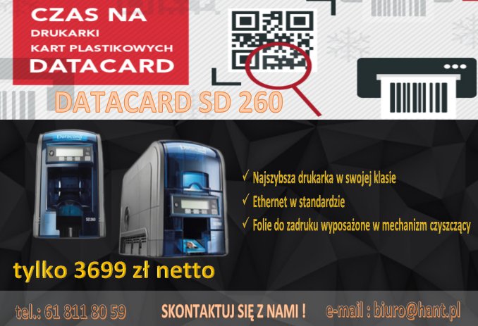 HANTPUH1's tweet photo. #Drukarkakartplastikowych do wielu zastosowań. Można wydrukować na niej: #identyfikatory, #legitymacje, #cenówki. Tanio, łatwo, szybko, samodzielnie. https://t.co/1H4KNZ3JUV