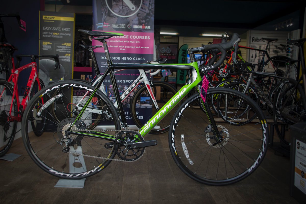 pembsbikes's tweet photo. ***THIS WEEK ONLY*** The super-light Cannondale Supersix Evo Hi-Mod Disc bike with Ultegra in Team Colours is on for just £2870.41, down from £3999! Book your demo ride, get a finance quote or find out more here: https://t.co/aPSeSMBHtV https://t.co/POlKQMGa5J
