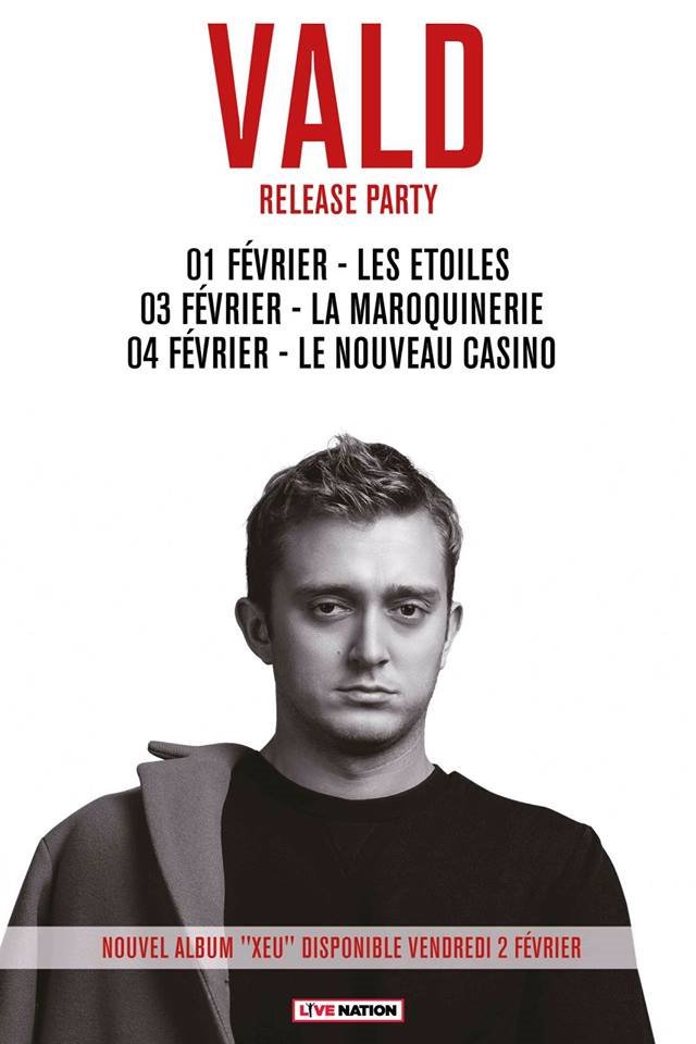 SeeTickets_FR's tweet photo. 🔥 NOUVELLES PLACES pour @vald_ld  🙏

Quantité ultra limitée disponible ici >> https://t.co/P3weywm5Nk https://t.co/JPQJlYevMT
