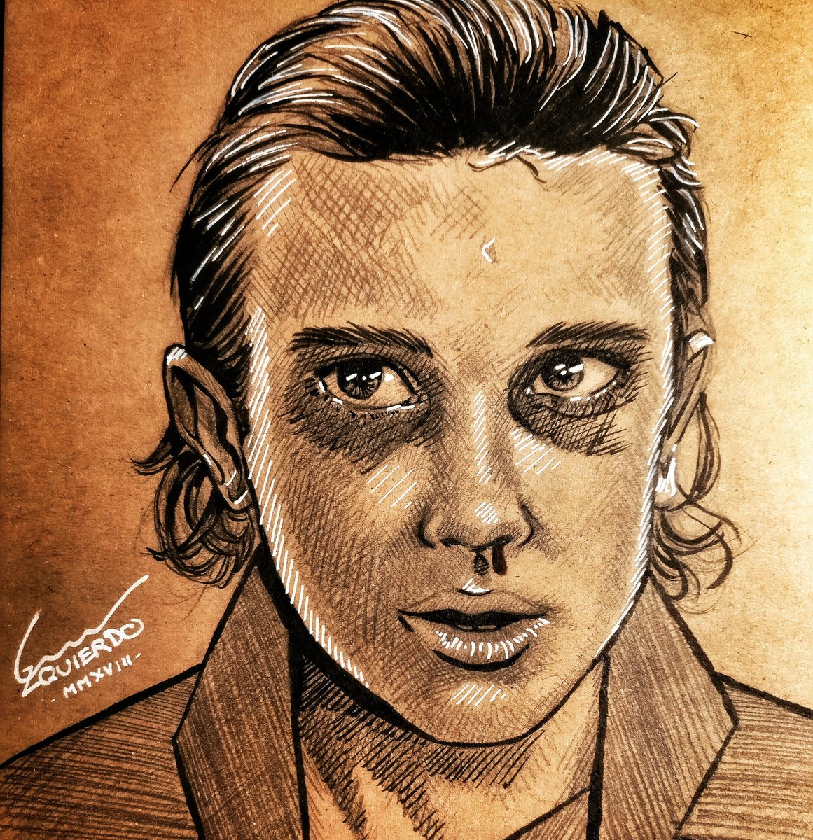 luiseteiart's tweet photo. "Friends dont lie!!" #Stranger Things #strangerthingsbarcelona #StrangerThings2 #Eleven #sketch #art #drawing #sketchbook #draw #artist #artwork #illustration #sketching #instaart #drawings #sketches #pencil #painting #creative #doodle https://t.co/aR4VAFCXTg