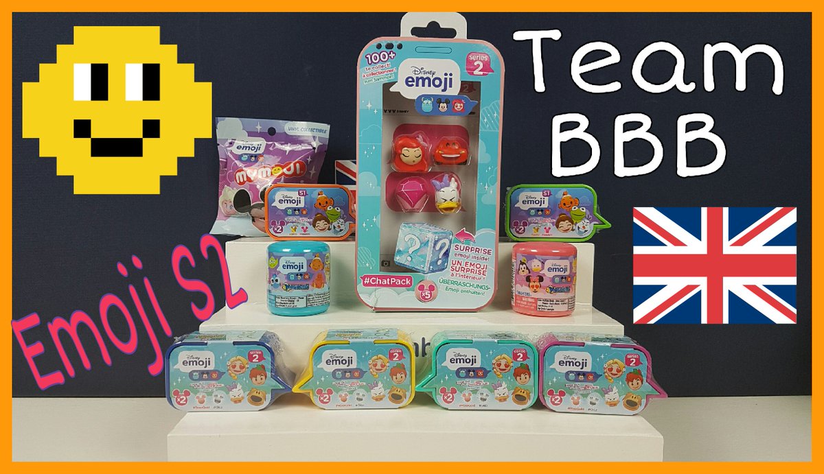 TeamBBB123's tweet photo. DISNEY EMOJI Series 2! :O
We found the new series of the super cute #DisneyEmoji and we open lots!

#ChatPack #ChatBubble #ChatCollection #Emoji #Blindbag #Mashem #Fashem
#SmallYoutuberArmy #Unboxer #Glitz #RoseGold #Besties #Goals #Specials
@disneyemoji 
https://t.co/FYuWrUnIvm https://t.co/fmQBssra61
