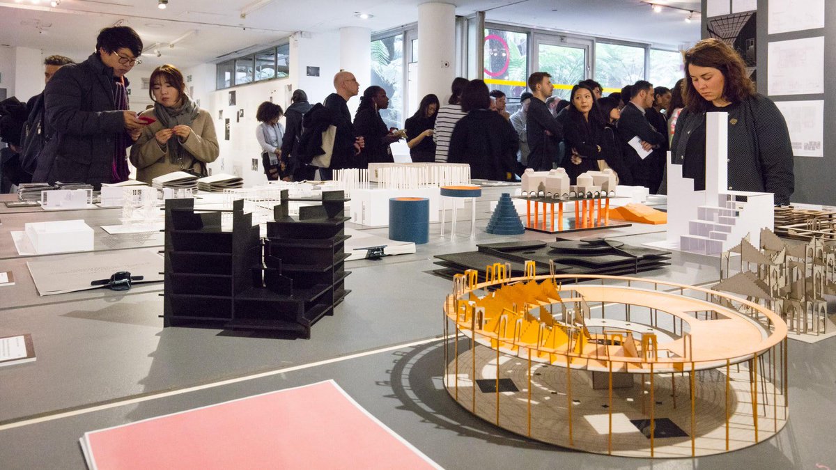 RCA's tweet photo. First round of #RCAWIP Shows have wrapped up but read an overview on  @RCAarchitecture works here: https://t.co/DGPju10Ub8 #royalcollegeofart https://t.co/7qlCoZR0M9