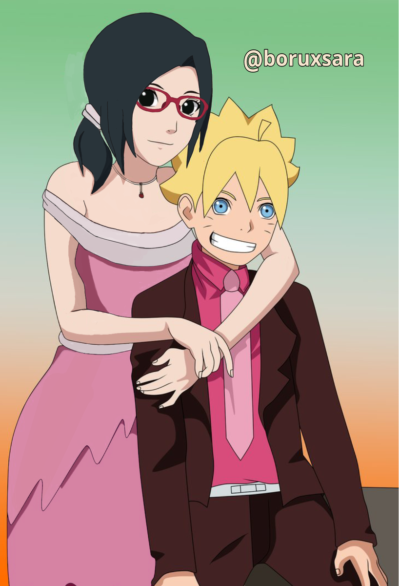 boruXsara's tweet photo. Art inspired by the one poster of the jump festa 2018.. 😉💕
#ボルサラ #borusara #うずまきボルト #うちはサラダ #ボルト #BORUTO #NARUTO https://t.co/Zlm0Oljd4s