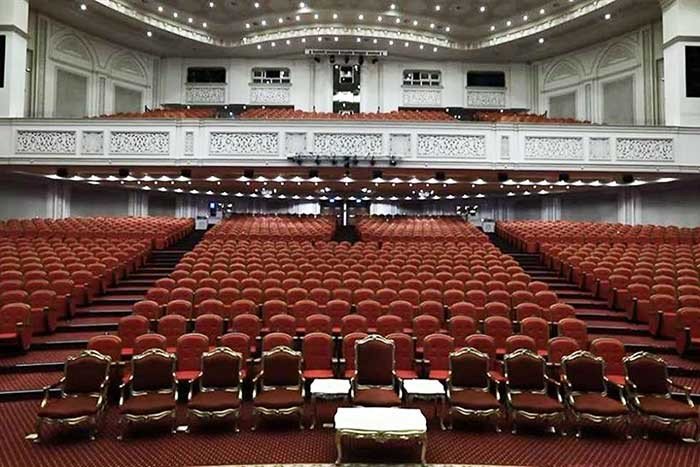 SignifyCompany's tweet photo. The prestigious new National Army Conference Center in #Cairo has chosen a state-of-the-art #lighting system and #data infrastructure from @PhilipsLight. Find out more https://t.co/i25DZq9lYF #architecturallight #Selecon #VariLite #LEDLight @PhilipsEntLight https://t.co/mQlR5sM1tq