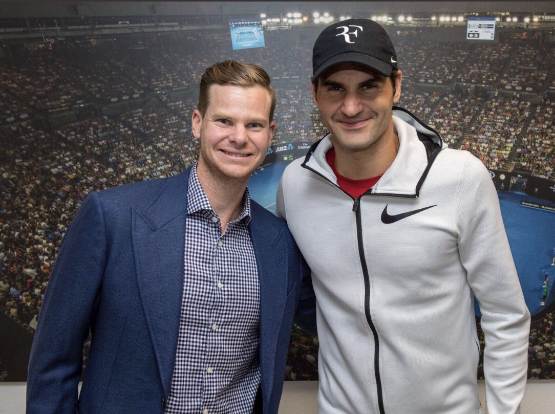 Great to see <a href="/rogerfederer/">Roger Federer</a> again. Good luck for the remainder of the <a href="/AustralianOpen/">#AusOpen</a> #champion