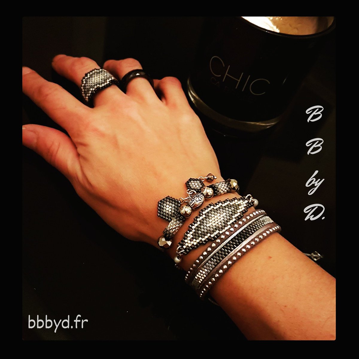 DomiNail's tweet photo. Perfect Combo🖤
➡➡➡ https://t.co/uyRkP7SG3r
#bbbyd #bijoux #bijouxanniversaire #bijouxfantaisie2018 #beads #beadwork #eshop #etsy #EtsyJewelry #etsyhandmade #Handmade #handmadejewelry #handmadejewellery #fashion #bracelets #fashionjewelry #girls #bijouxfantaisie #madeinfrance https://t.co/FbephoroLX