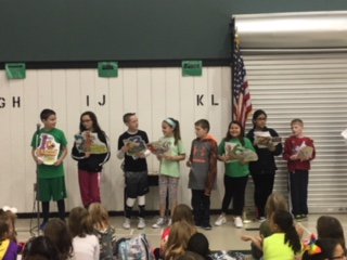 clyonsld's tweet photo. Students at SSE lead the Leader in Me assembly. @LakeDallasISD @SSEFalcons @TheLeaderinMe https://t.co/gQIi3yYrCN