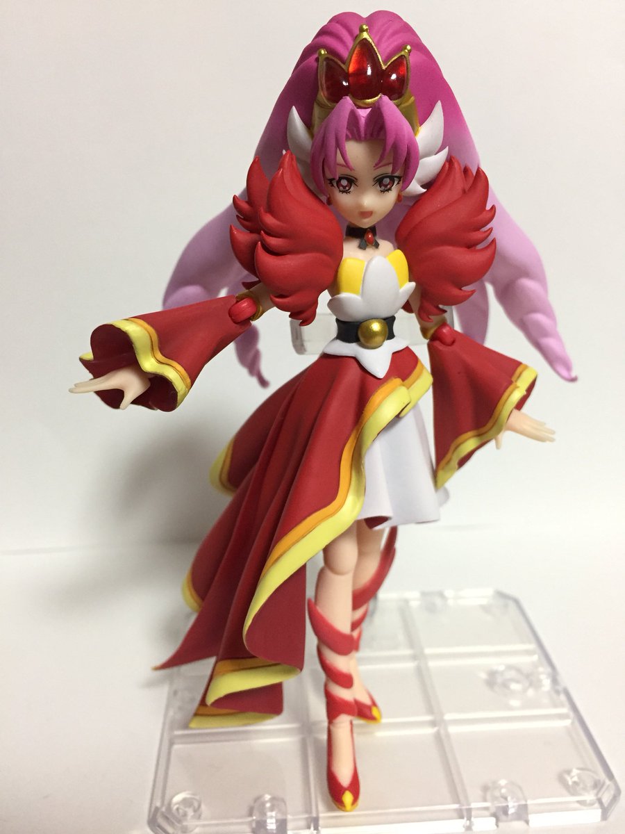 プラスチックマリン در توییتر フィギュアーツ キュアスカーレット Go プリンセスプリキュアより 4人目のプリンセス まず 相変わらずプレバン限定品の造形美 素晴らしい スカーレットのティアラとかもうどツボなんです 赤のクリアプラスチックを使ってるところとか