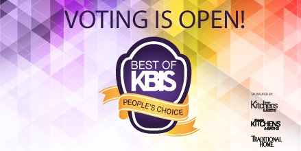 It's your turn to decide! Go to our Facebook page now and let us know who you think deserves the Best of KBIS - People's Choice Award! ow.ly/wLOf30hRBTY