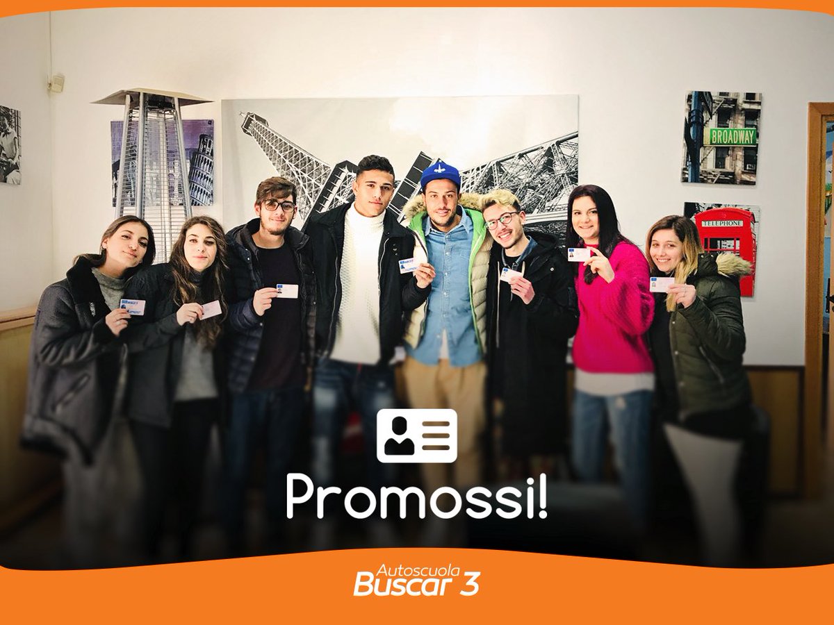 AutoscuolaB3's tweet photo. #Promossi #patentati #AutoscuolaB3 #scuolaguida #patente #esami #alvolante #pomigliano #napoli #22gennaio https://t.co/PM492KoDBu https://t.co/6UnJLxsfRB