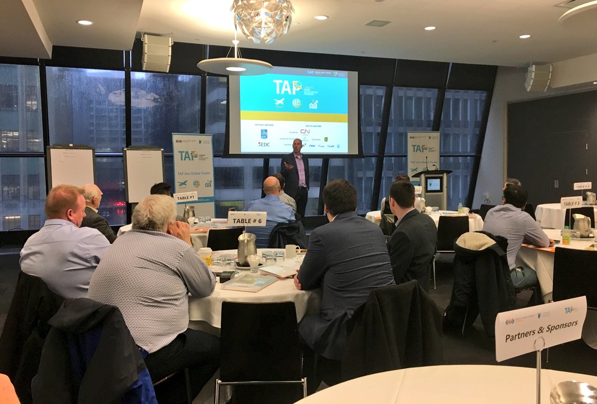 WTC_TO's tweet image. Dave Archer from MTP Mexico, our past #TAPProgram participant, sharing his experience.