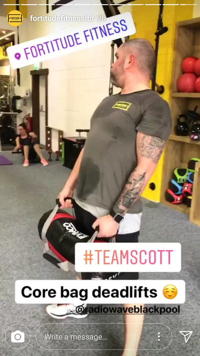 waveteamscott's tweet photo. So week two is upon us... fitness video to come sometime this week. 12 weeks FORTITUDE FIT!!! #TeamScott @FortitudeFit @waveteamscott @RadioStacey @965RadioWave https://t.co/O6fpePqLrW