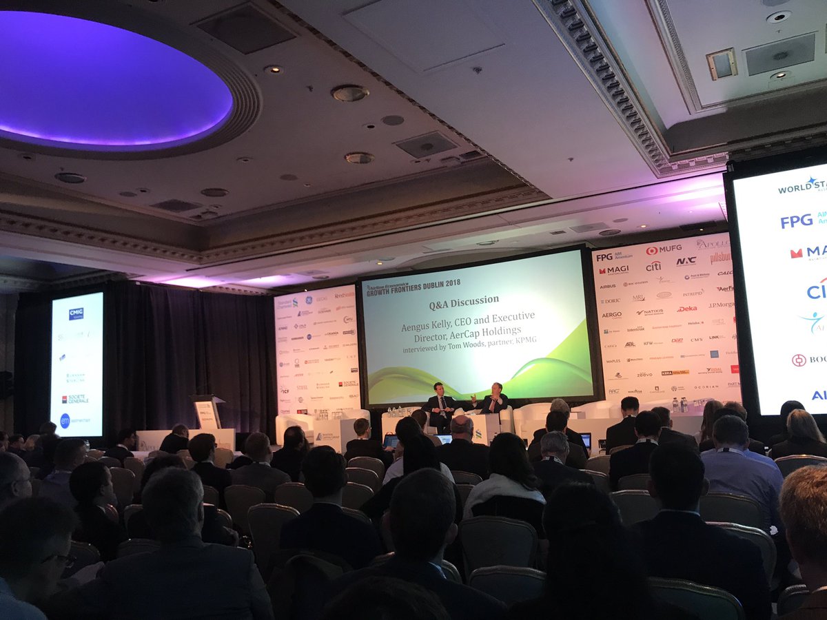 elginsearch's tweet photo. Packed house for Tom Woods &amp; Gus Kelly Q&amp;A #KPMG #AerCap  #AEDublin18 https://t.co/6hN9TYBYmJ