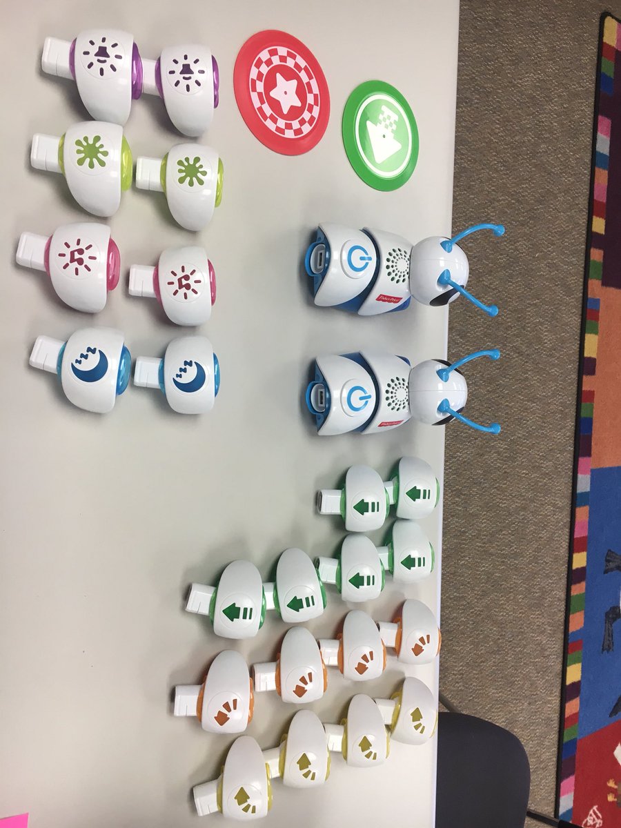 LnobleLydia's tweet photo. Code-a-pillars ready for action! Pre-K is excited about coding this week! #techdlt @swhorowitz https://t.co/YeyNNGpXcY