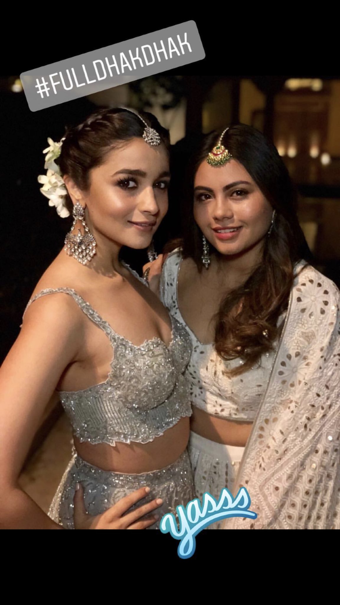 Team Alia Bhatt On Twitter Pic Alia Bhatt With Her Friend Devika At Her Friend Kripa S Wedding Function Devika is the granddaughter of telugu cinema doyen and pioneer raghupathi venkaiah naidu. pic alia bhatt with her friend devika