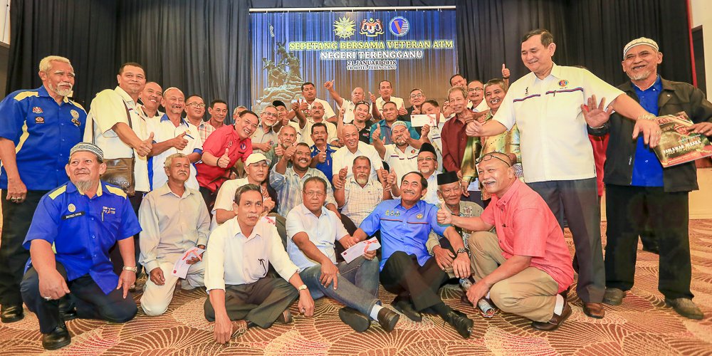 Majlis Sepetang Bersama Veteran ATM Negeri Terengganu #2Div #ATM #BBN #JHEV #MINDEF #PAT #PTD #Veteran b2s.pm/UmkvGa