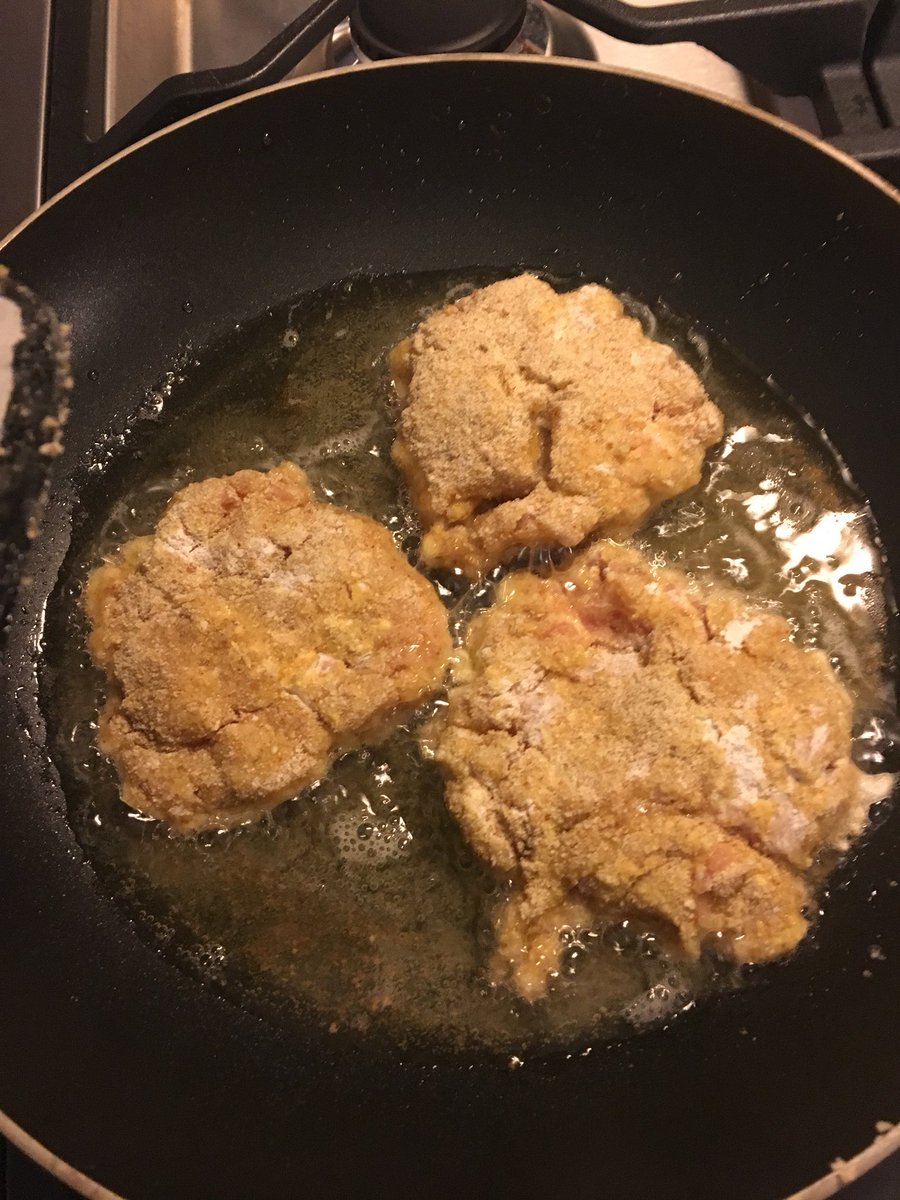 tasha_strauss's tweet photo. @FrauWilsonBot Sarah and I had a great time making Schnitzel and more. https://t.co/6KaTVPdaZx
