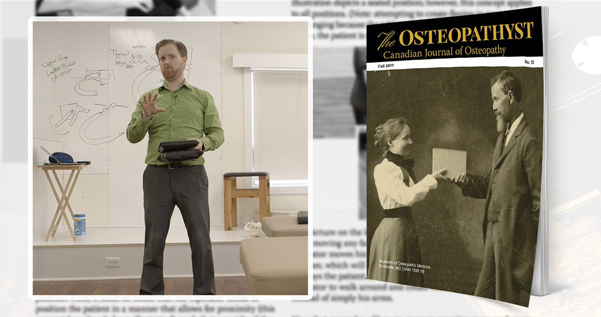 Osteopathyst's tweet photo. " I have a great deal of respect for medical practice; the purpose of this article is to state that such respect is rigorously earned."
Read Why I Don't Want To Be Called "Doctor" By Lee Jarvis on page 14 of Issue 12: https://t.co/4B7IDmSLrC #Osteopathy https://t.co/Se0NhLlwJo
