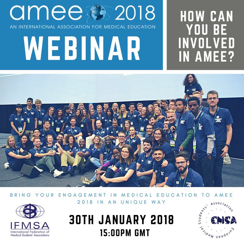 AMEE Conference 2018 Student Taskforce에 대한 이미지 검색결과